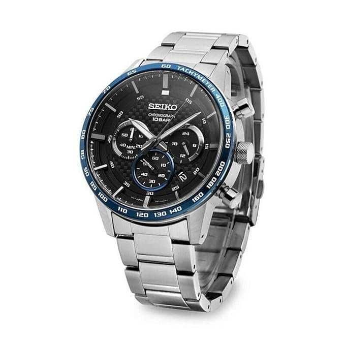à venda:
relógio SEIKO cronógrafo desportivo de homem.