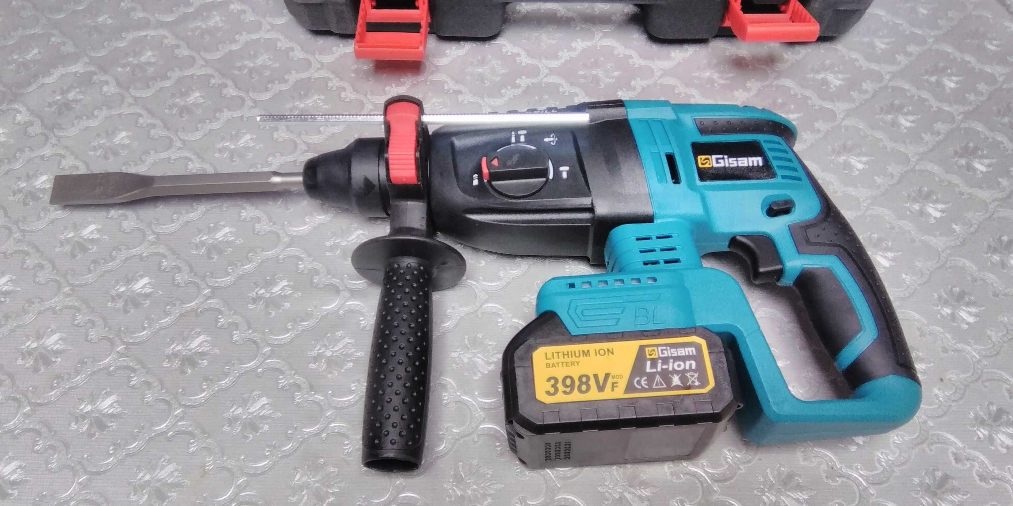 Martelo sem escova, multifuncional rotativo, ferramenta 18v,