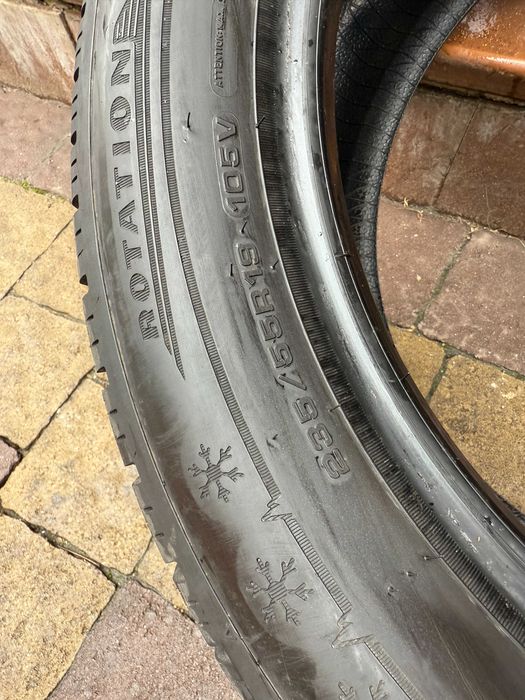 235-55 R19 105V Dunlop Winter Sport 5 SUV 2022 розпаровка 1шт