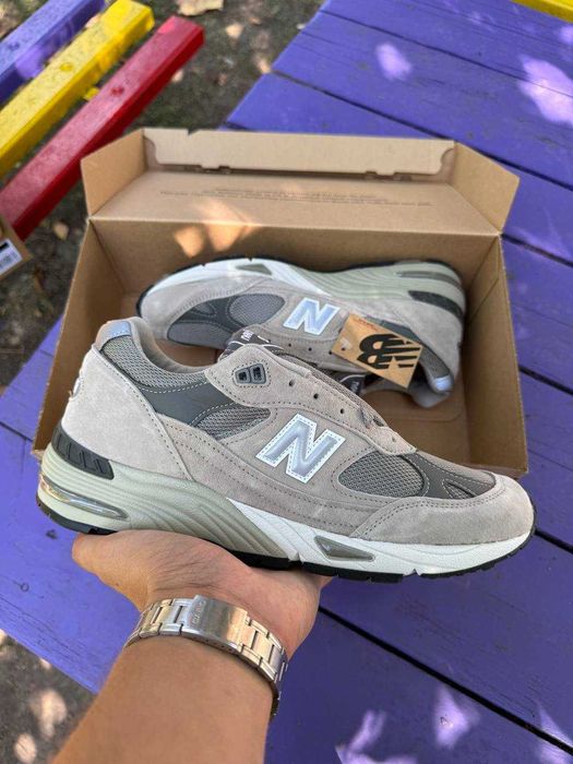 ОРИГІНАЛ! New Balance 991 Made in UK Grey 40 42 43 44 44.5 45 | M991GL