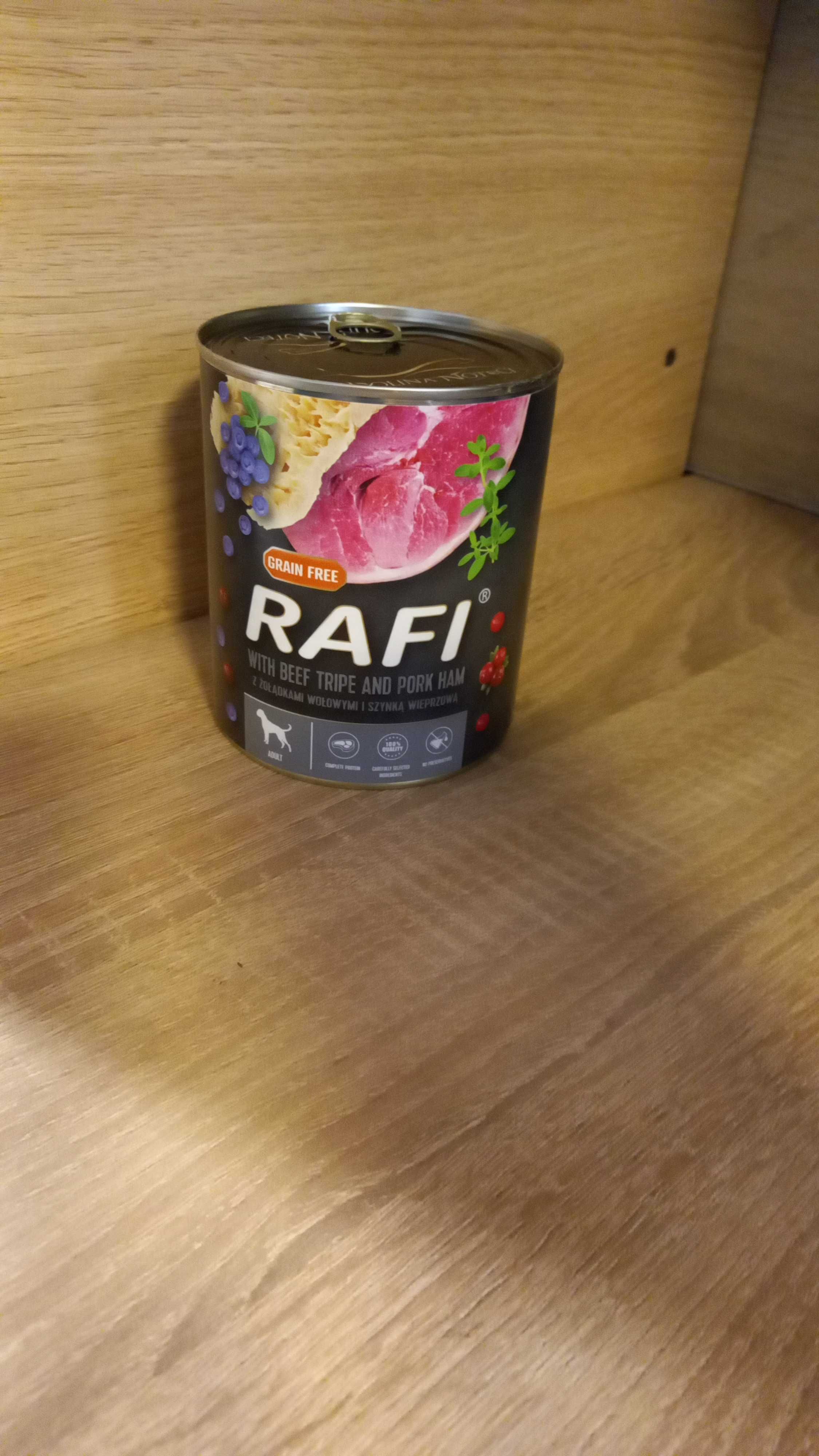 RAFI karma dla psa 800g 10+1 GRATIS