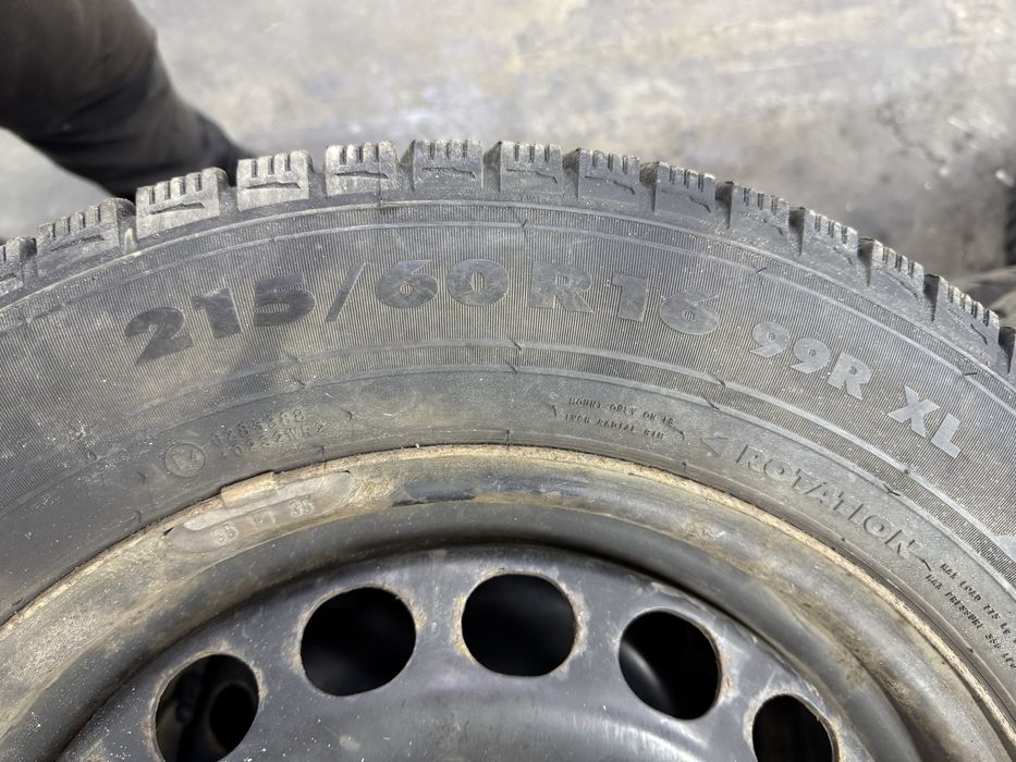 Продам комплект коліс 215/60/16 5-112