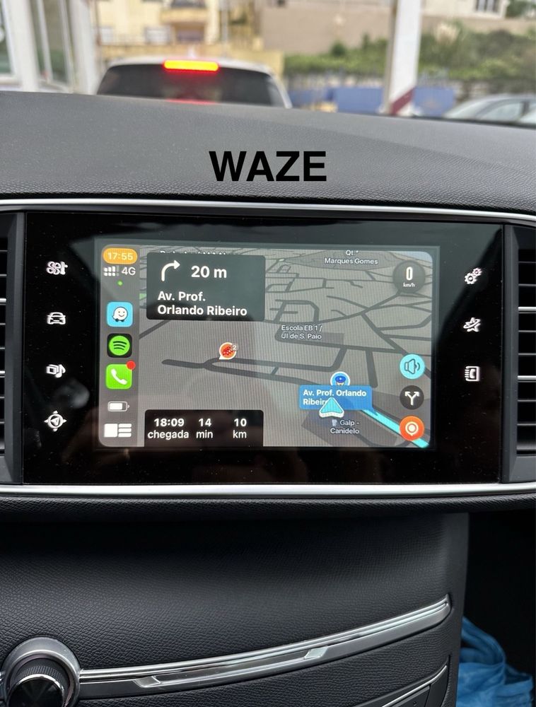 CarPlay e Android Auto sem fio-Peugeot 308, 508, 2008/Citroën C4, DS4