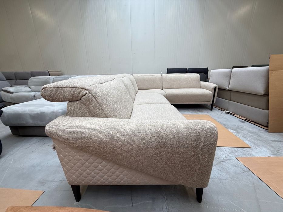 Nowoczesny narożnik premium z funkcją relaksu: komfort&design w jednym