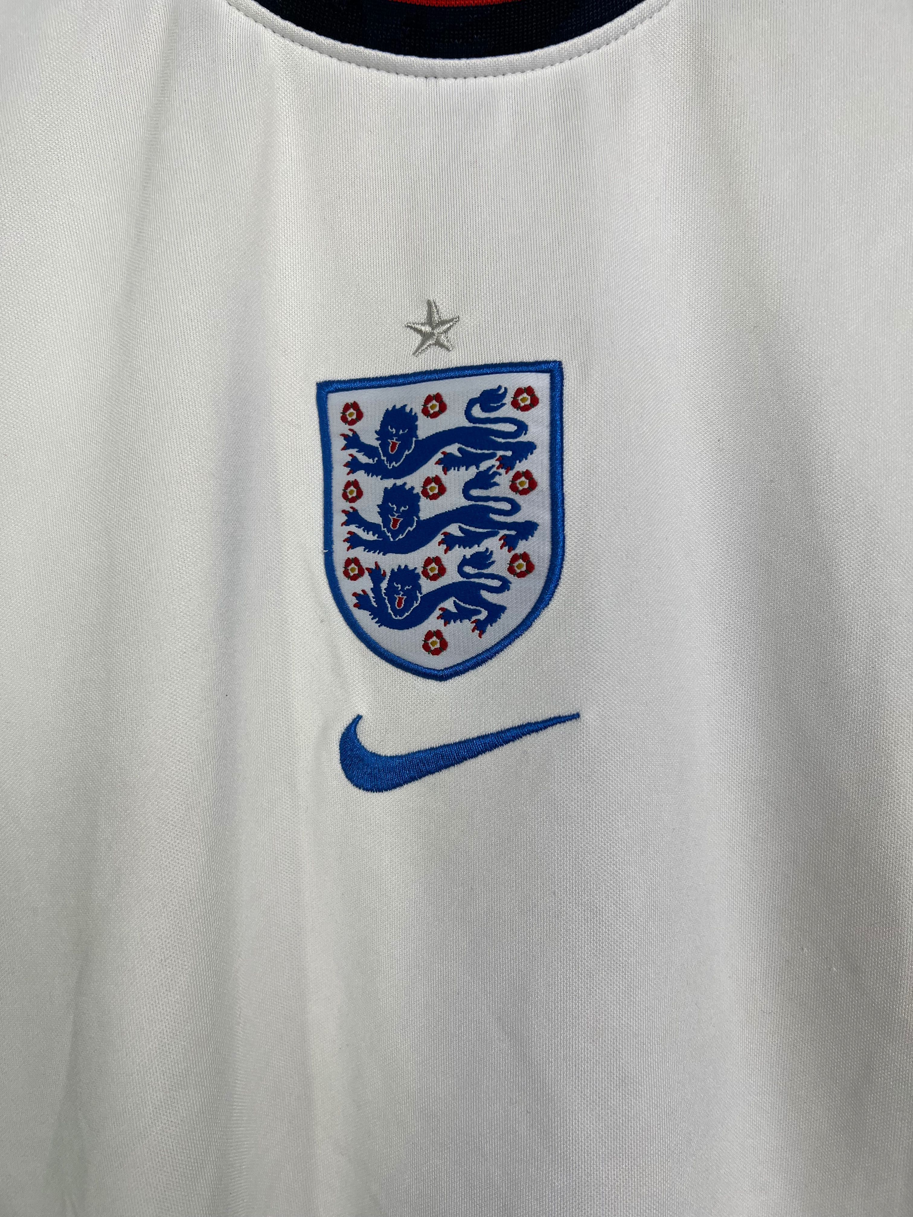 Nike England 2020 Soccer Jersey center logo koszulka