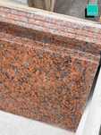 Schody granitowe Stopnica Podstopnica Maple Red G562 Stopnie na taras