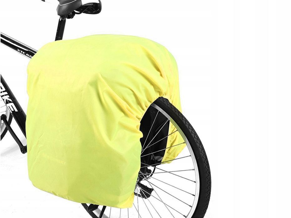 Sakwa rowerowa 3-komorowa 43L torba na bagażnik duża tył tylna