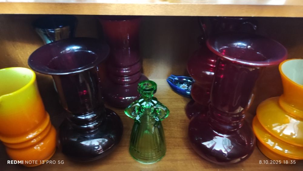 Szkło Kolorowe PRL-