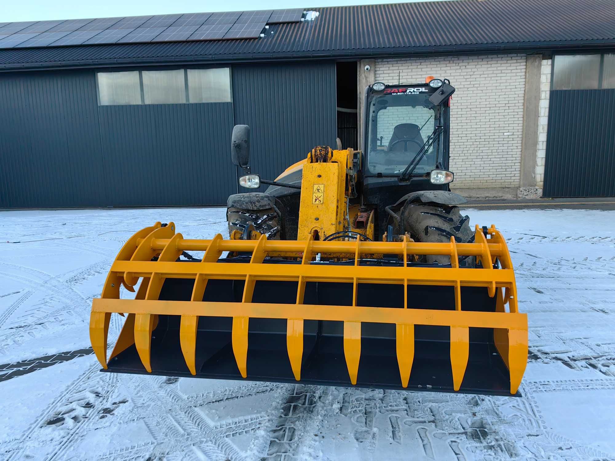 ŁYCHO KROKODYL ZĄB PALONY 1,6m Euro JCB Merlo CAT Claas  dostawa!