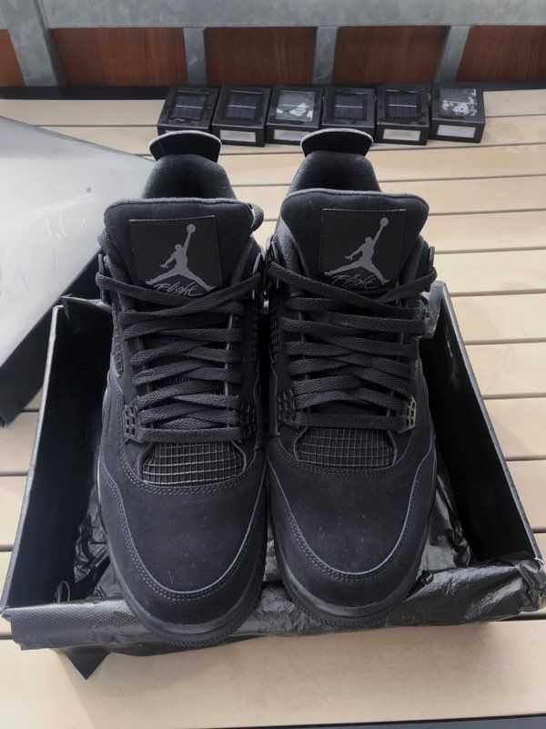 Nike Air Jordan 4 Retro Black Eu 40