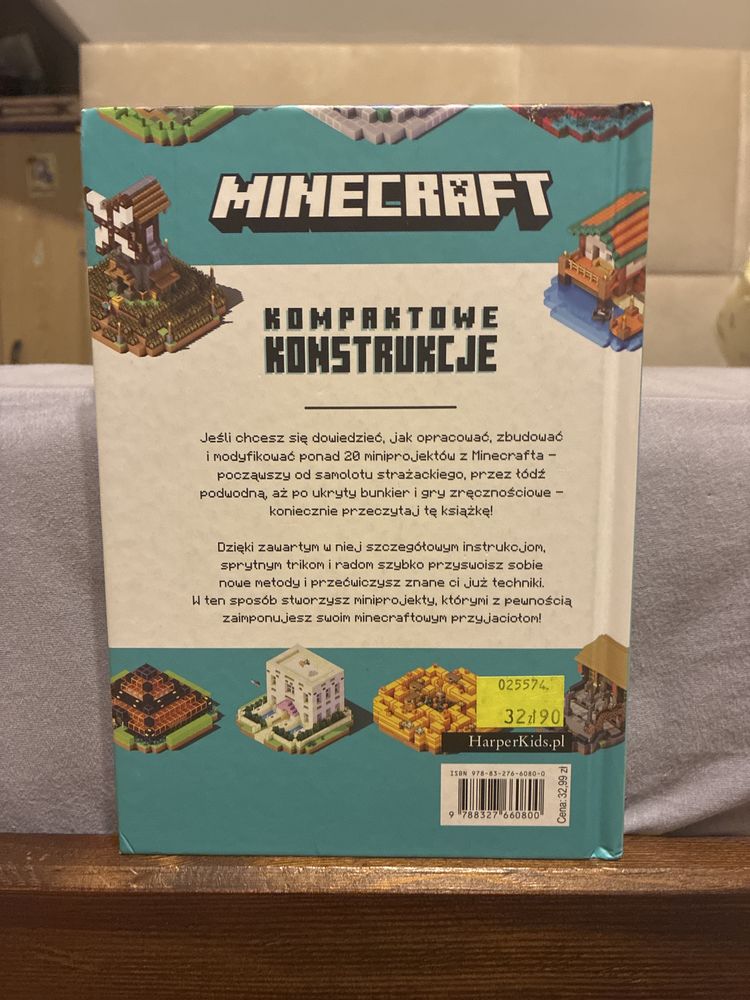 Minecraft Kompaktowe Konstrukcje książka