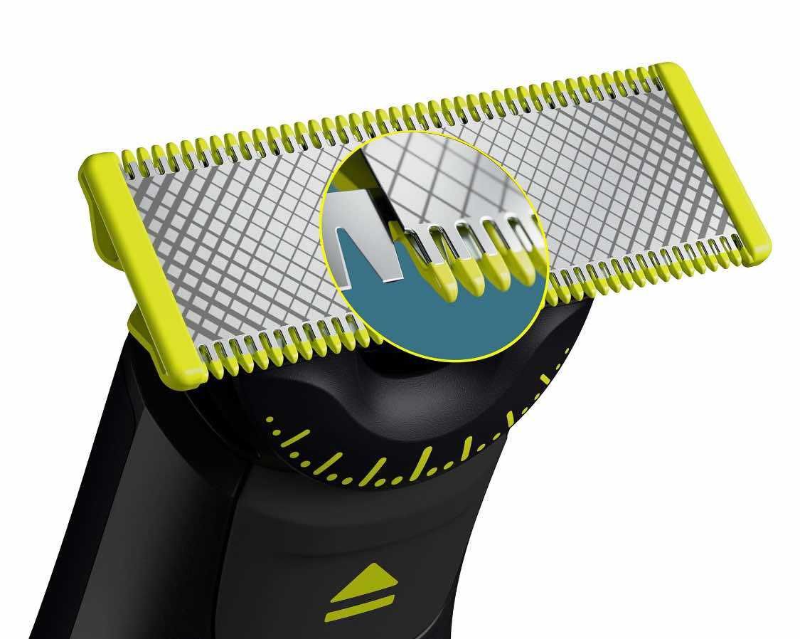 3XOSTRZE ONEBLADE 360 do golenia,przycinania i stylizacji twarzy ciała