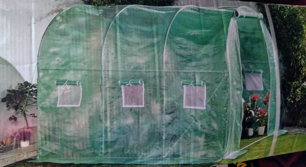 TUNEL foliowy ogrodowy SZKLARNIA - GARDENIC 2x3 6m2 NOWY