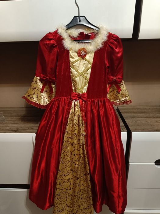 Sukienka Disney księżniczka "BELLA"przebranie karnawał