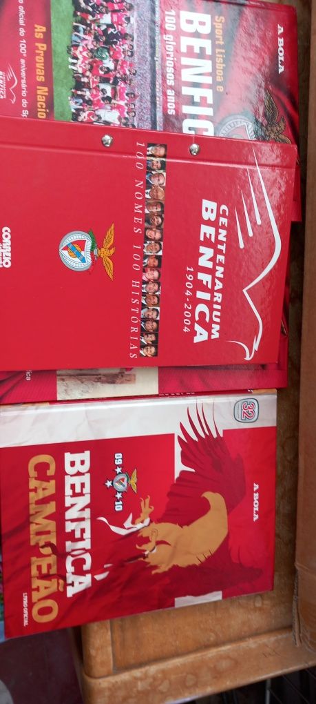 Centenarium Benfica livros coleção