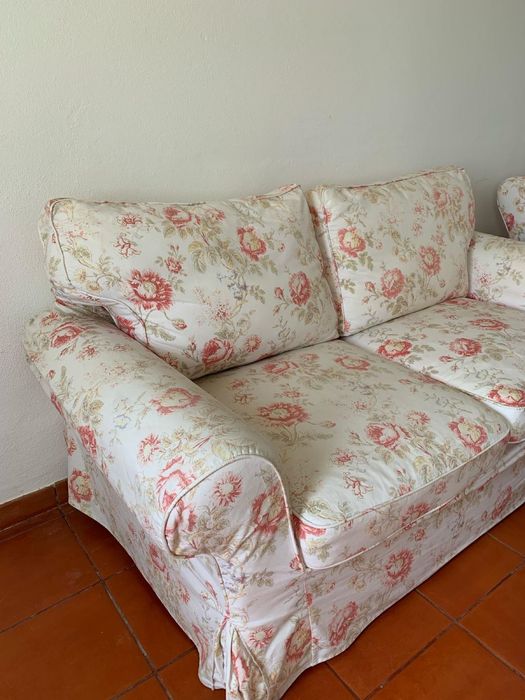 Sofá 2 lugares + poltrona (IKEA)