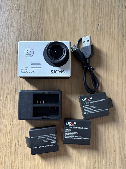 Kamera sportowa SJCAM SJ5000X Czarna z kartą pamięci 32GB
