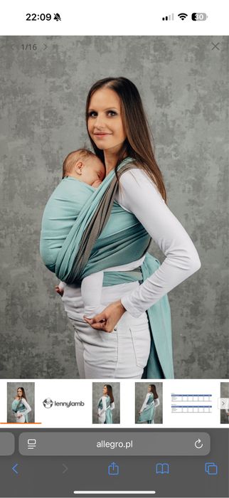 NOWA chusta do noszenia Lenny lamb