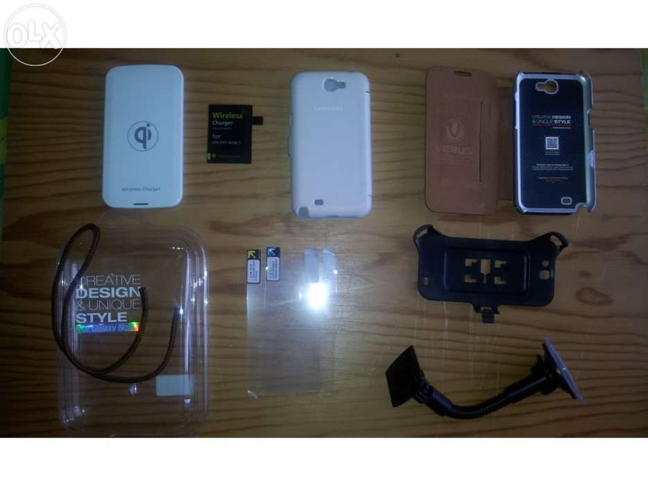 Acessórios,capas,gps,peliculas,carregador sem fios, Samsung Note 2 II