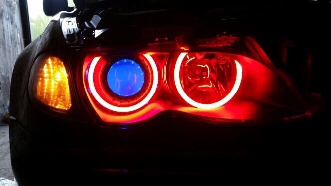Ангельские глазки Cotton RGB BMW E30 E32 Е34 E39 E46 E38 E53 БМВ