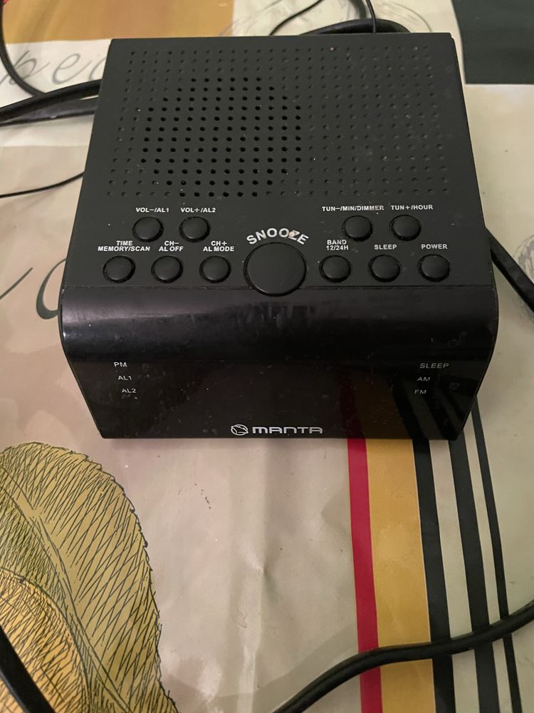 Radiobudzik Manta CLK008