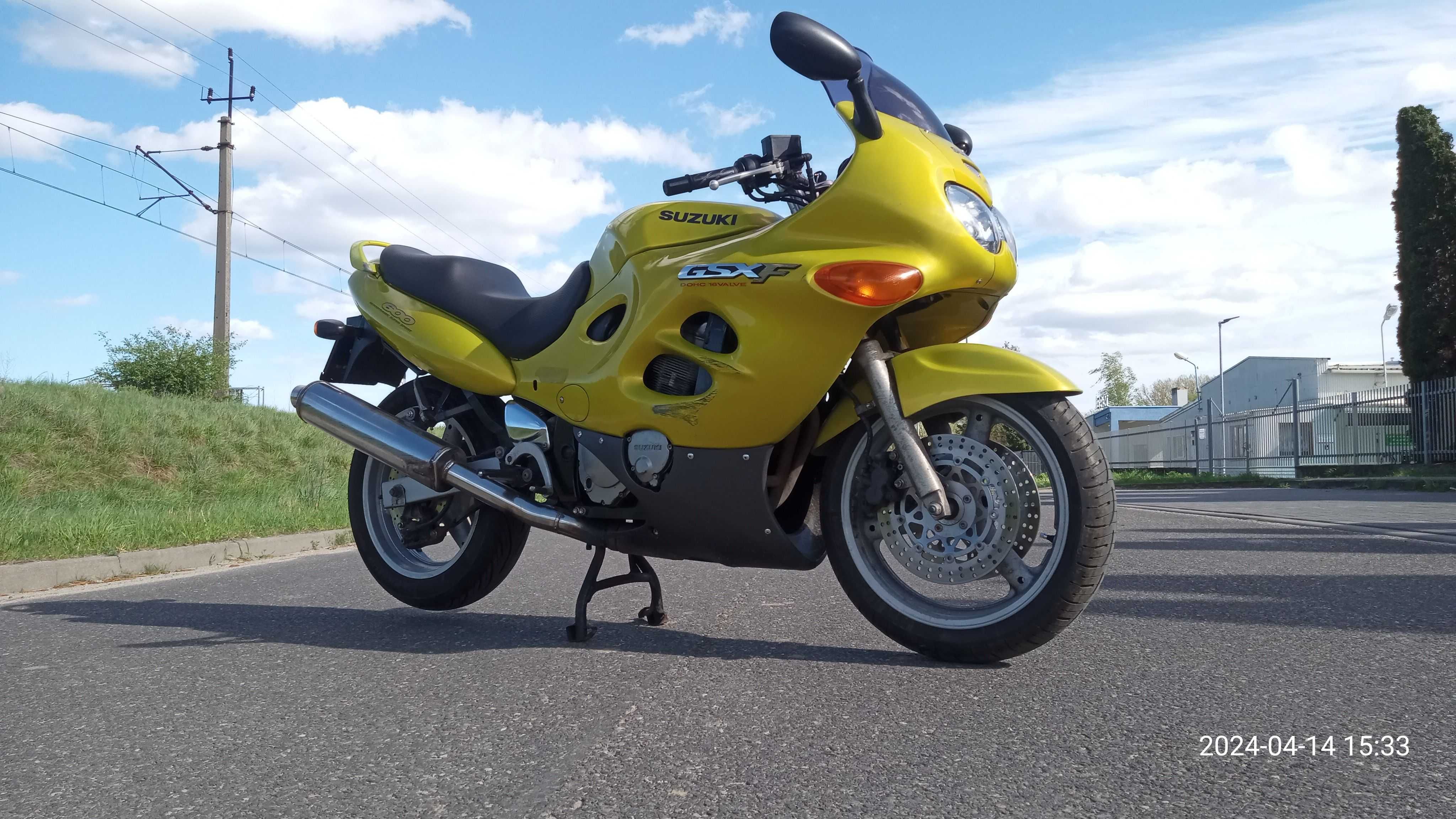 Suzuki Gsxf 600 stan bdb bez wkładu finansowego