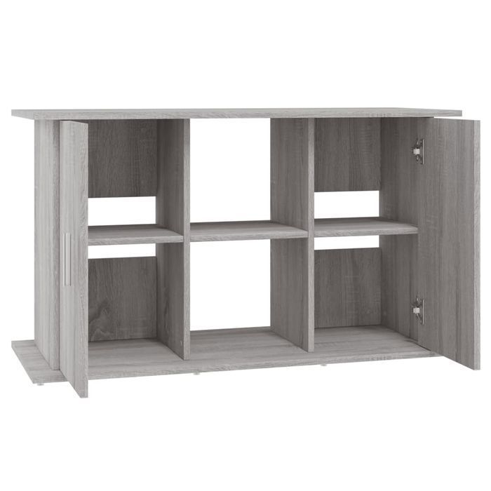 Szafka pod akwarium Vidaxl Szary Dąb Sonoma 101x41x58 cm