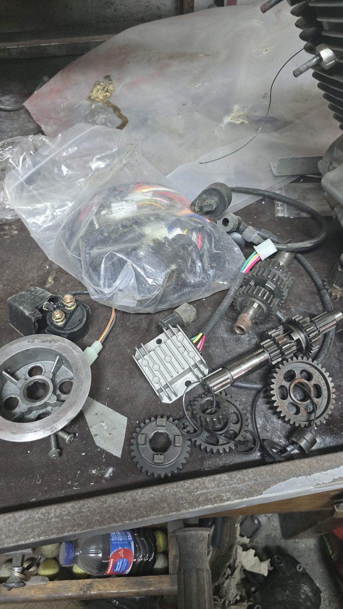 Motor Loncin 200cc 4T + instalação elétrica