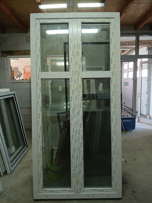 Nowe okno tarasowe TROCAL 110x230 pcv DOWÓZ CAŁY KRAJ