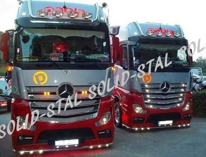 Orurowanie DOLNE / POD ZDERZAK Mercedes Actros Mp4 Euro 6