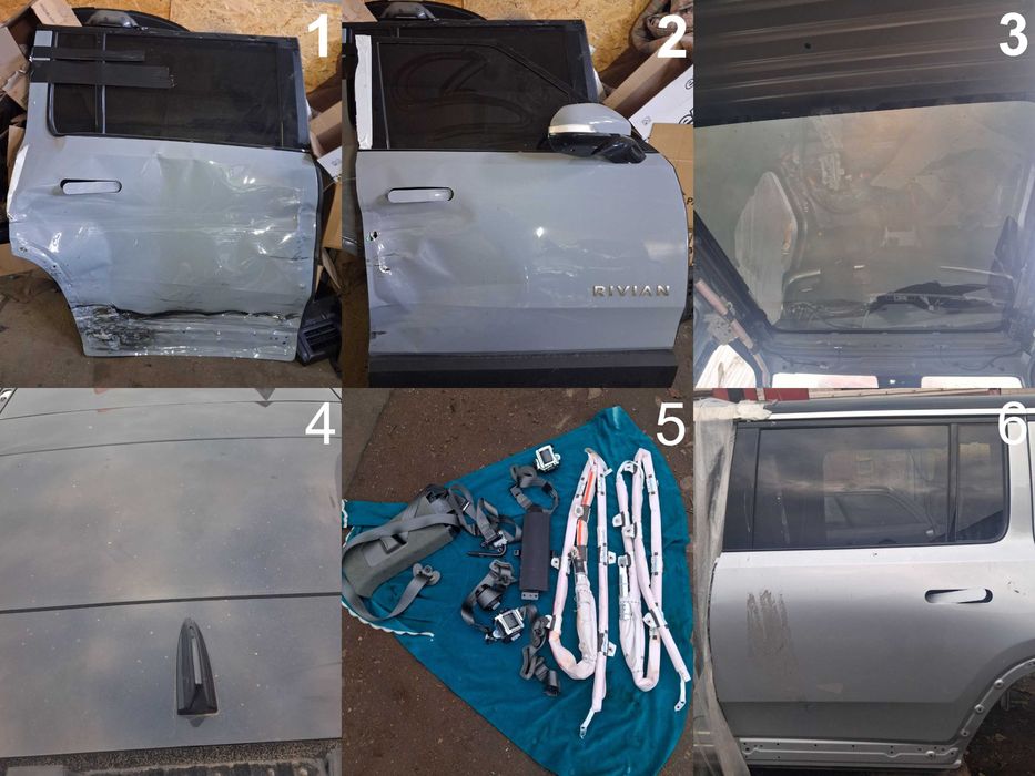 Запчастини, розборка Rivian R1S R1T