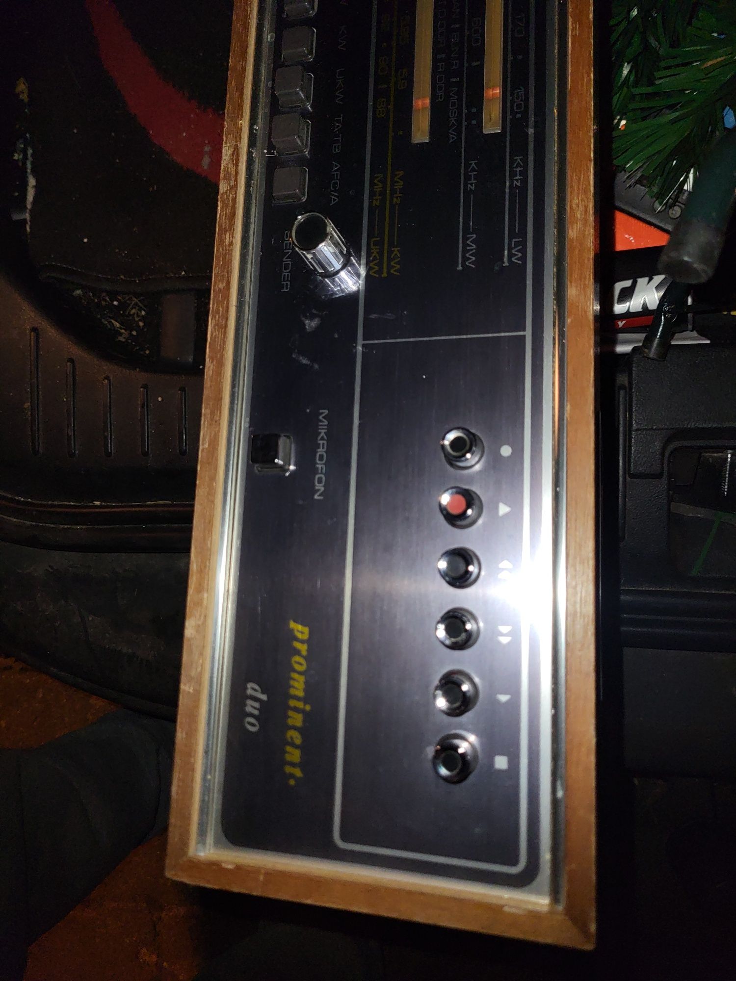 Vintage Schneider HiFi Stereo Gramofon Radio Kaset