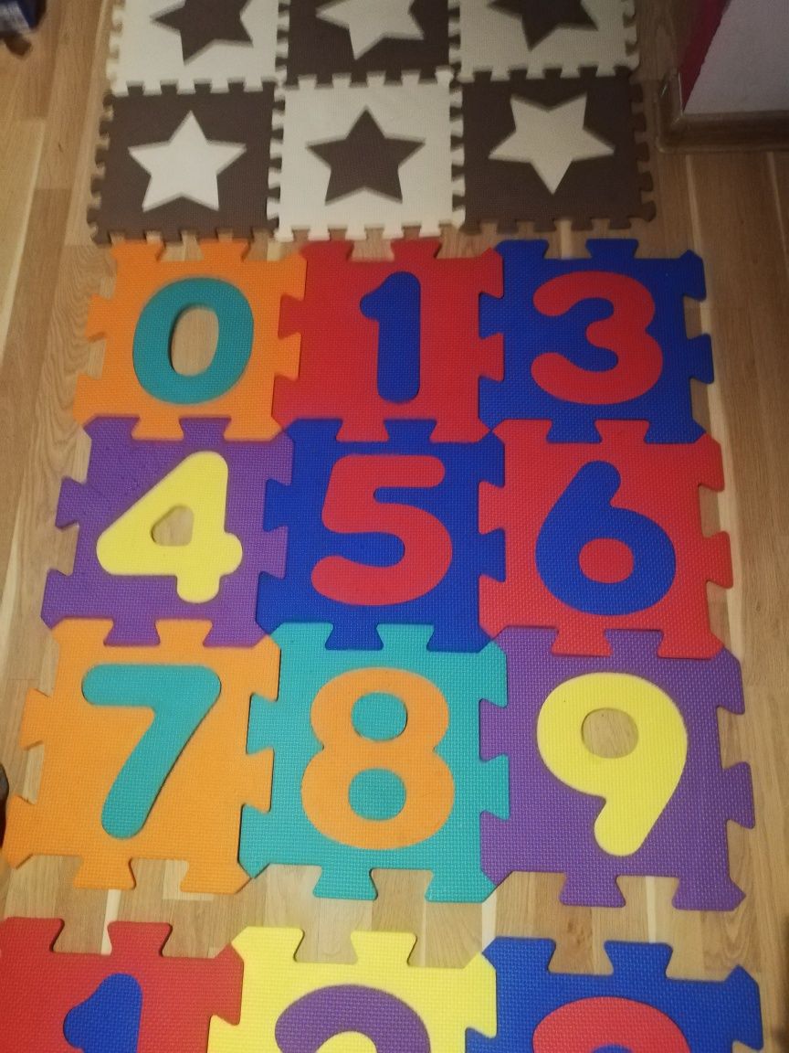 3 zestawy puzzli dla dzieci