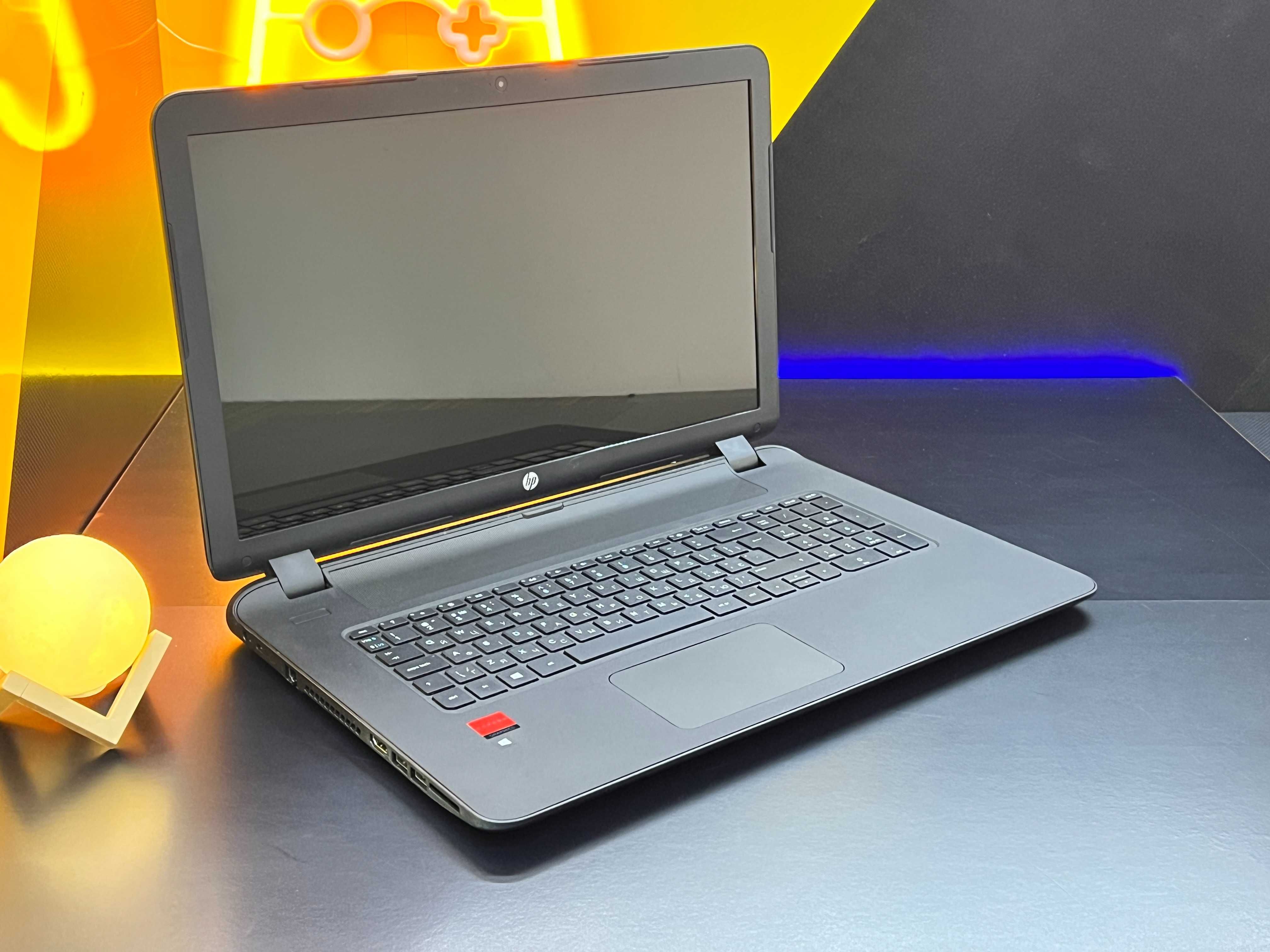 HP Pavillion/17', AMD-A6, ram 8gb, ssd 250gb, ноутбук
