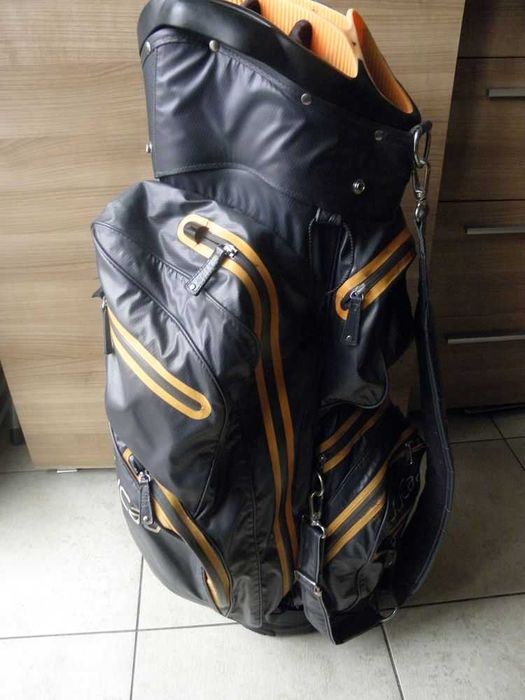 Torba golfowa na kije do golfa JuCad waterproof laminowane zamki kaptu