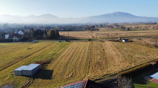 Działka budowlana z pięknym widokiem na Skrzyczne