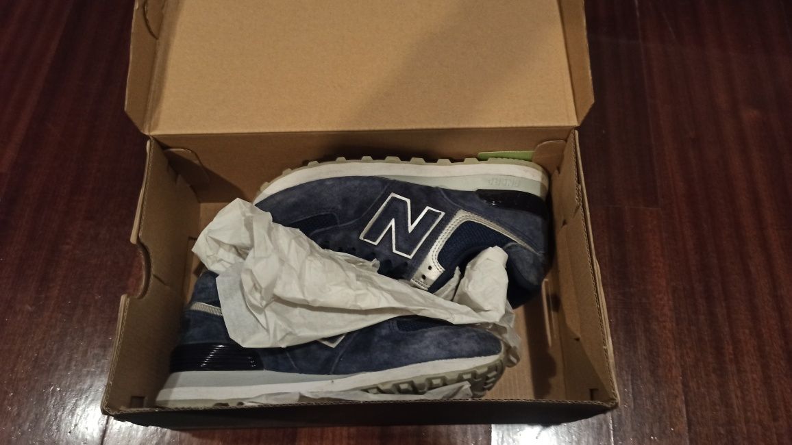 New balance 574 azuis