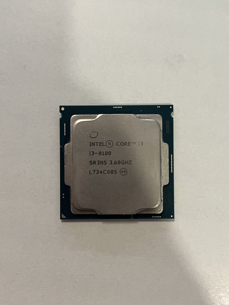 Processor Intel Core i3-8100 3.6 GHz Quad-Core LGA 1151