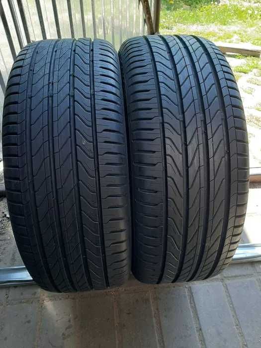 2x Opony letnie 195/50R15 Continental UltraContact 2021r Demo Jak Nowe
