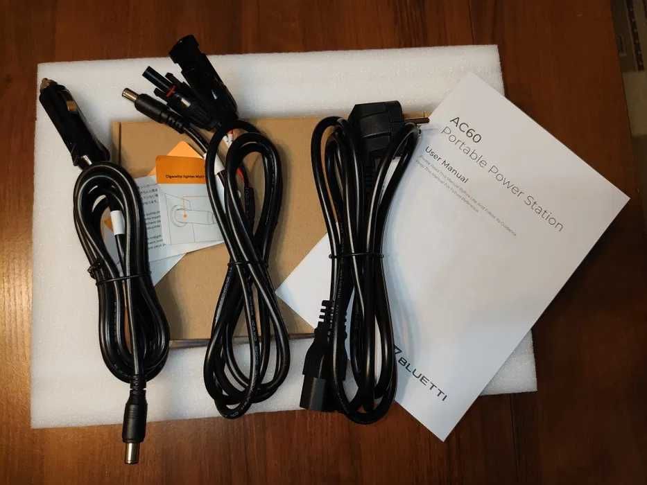 Портативна Зарядна станція BLUETTI AC60 Потужність 600 Вт + відео роб