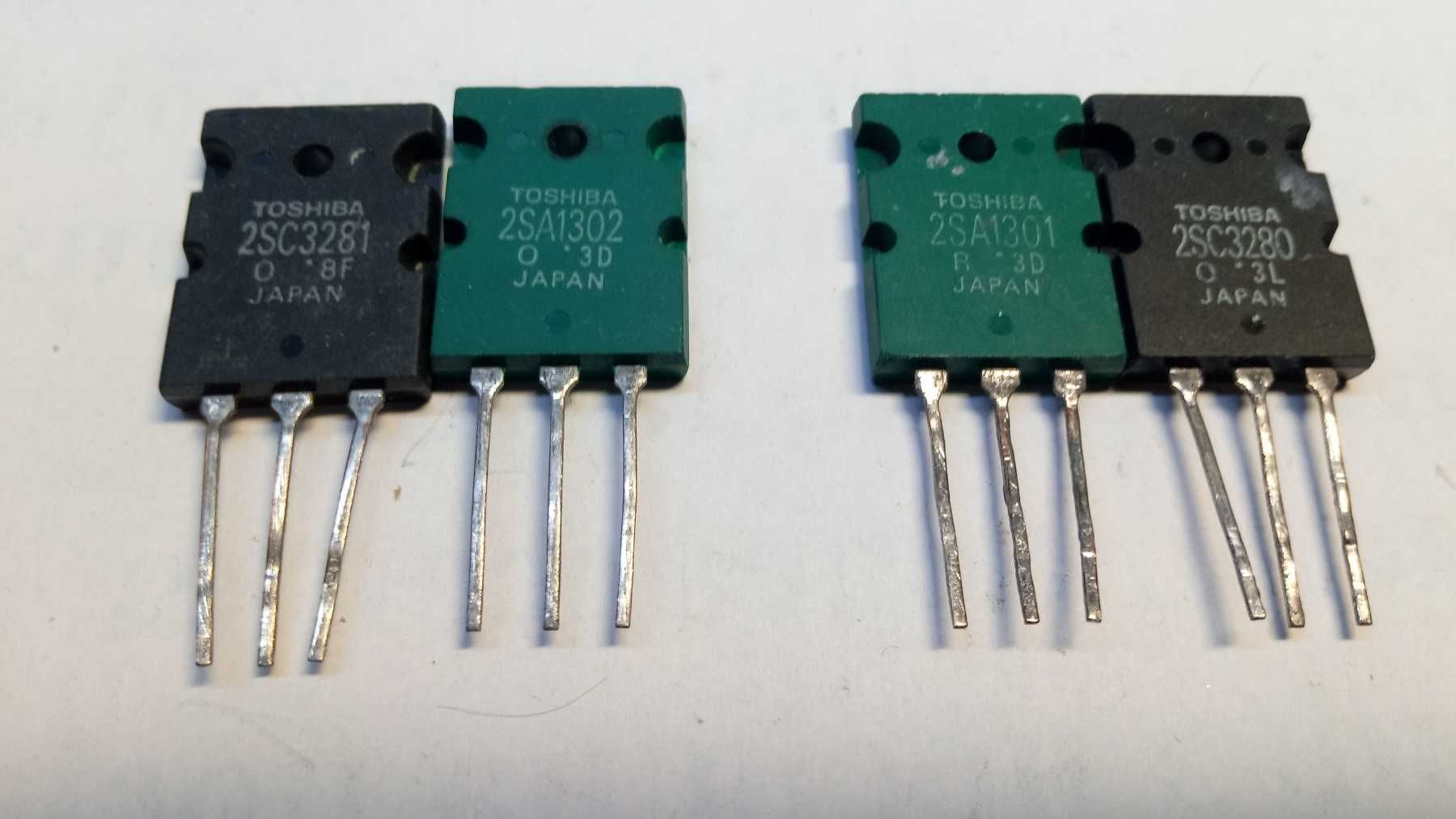 Транзистори 2SA1301 2SC3280, 2SA1302 2SC3281 б\в, оригінал.