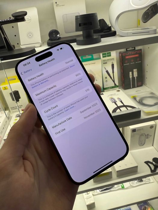 iPhone 15 Pro 256gb Blue Titanium