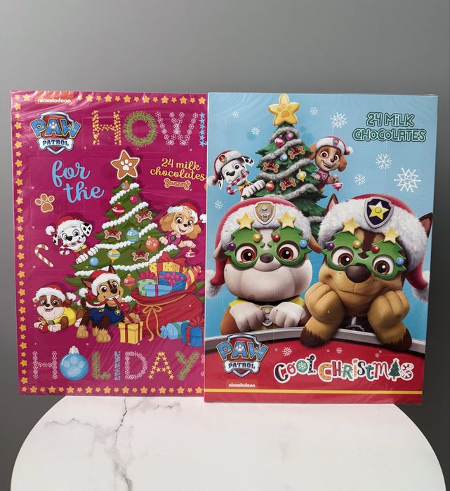 Адвент Щенячий патруль 24 шт шоколадки