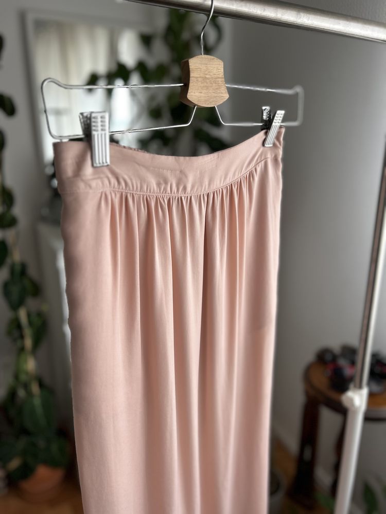 Saia comprida maxi rosa Bershka - Tamanho S - Nova