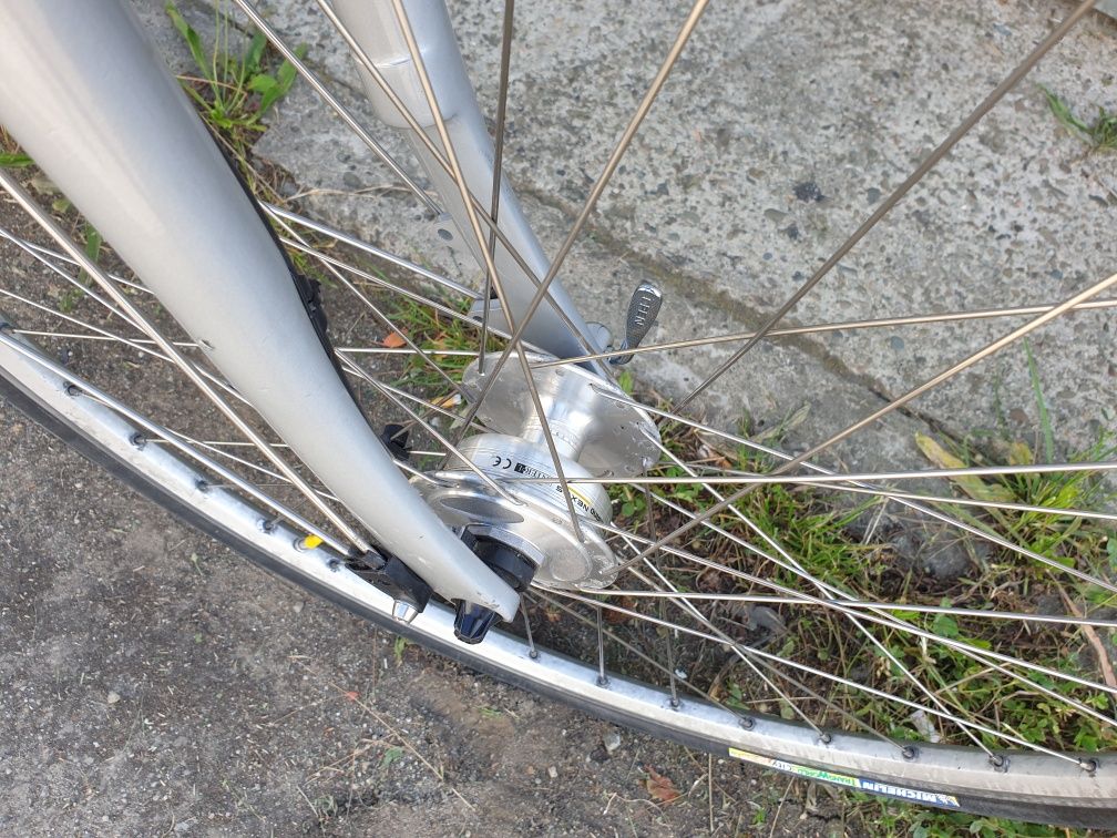 Fajny rower aluminiowa rama