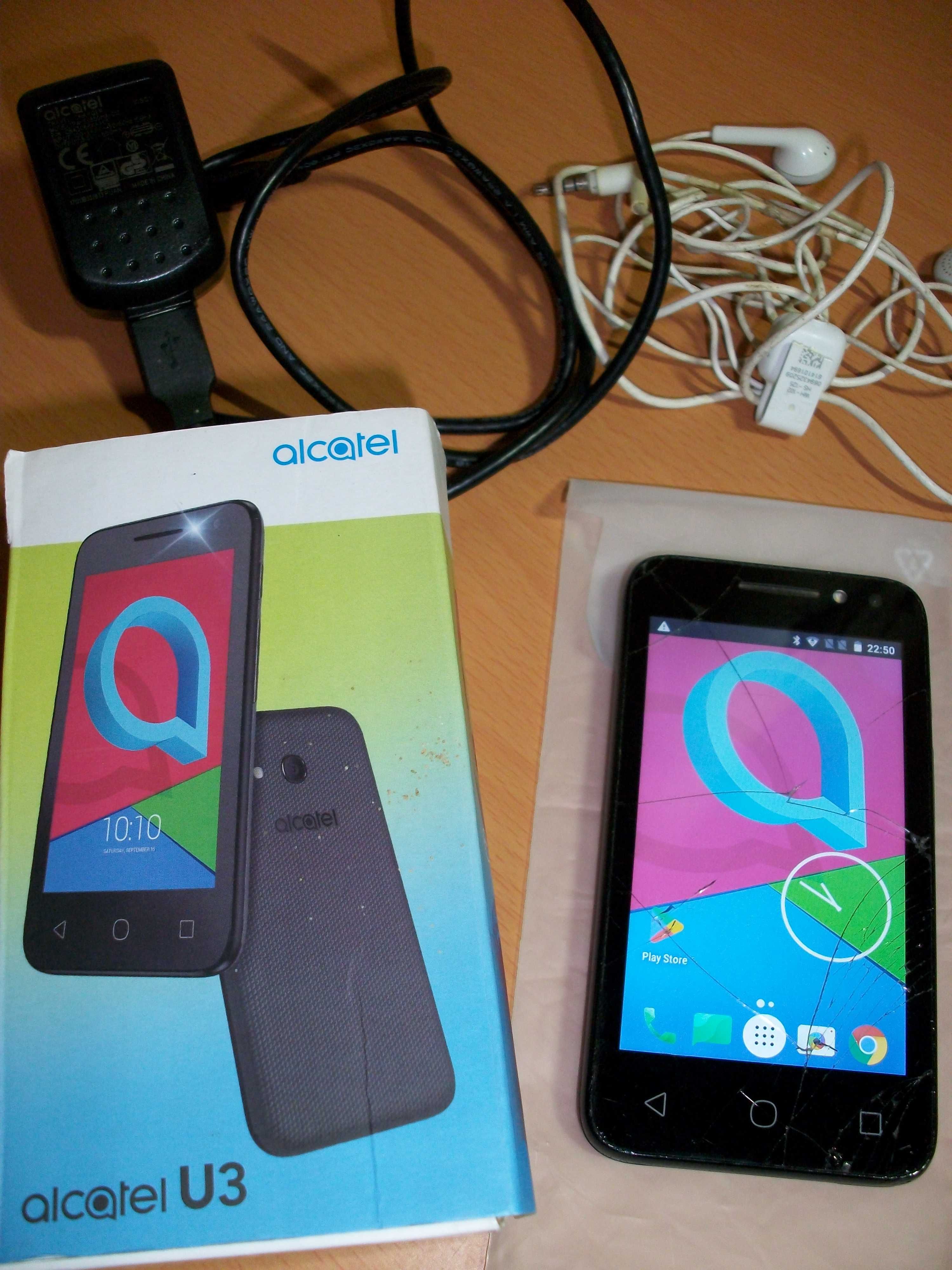 Telemóvel Alcatel U3 3G - 4GB para peças
