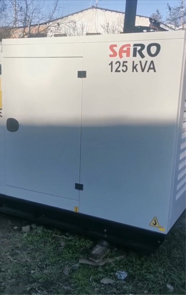 Дизельний генератор Saro 125 kva (100 кВт) мотор (Ricardo)