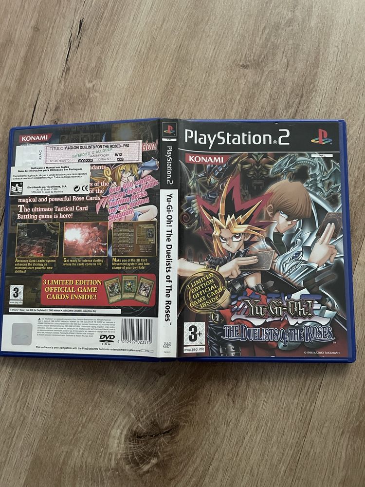 Jogo Yu-Gi-Oh! The Dualists of The Roses PlayStation 2