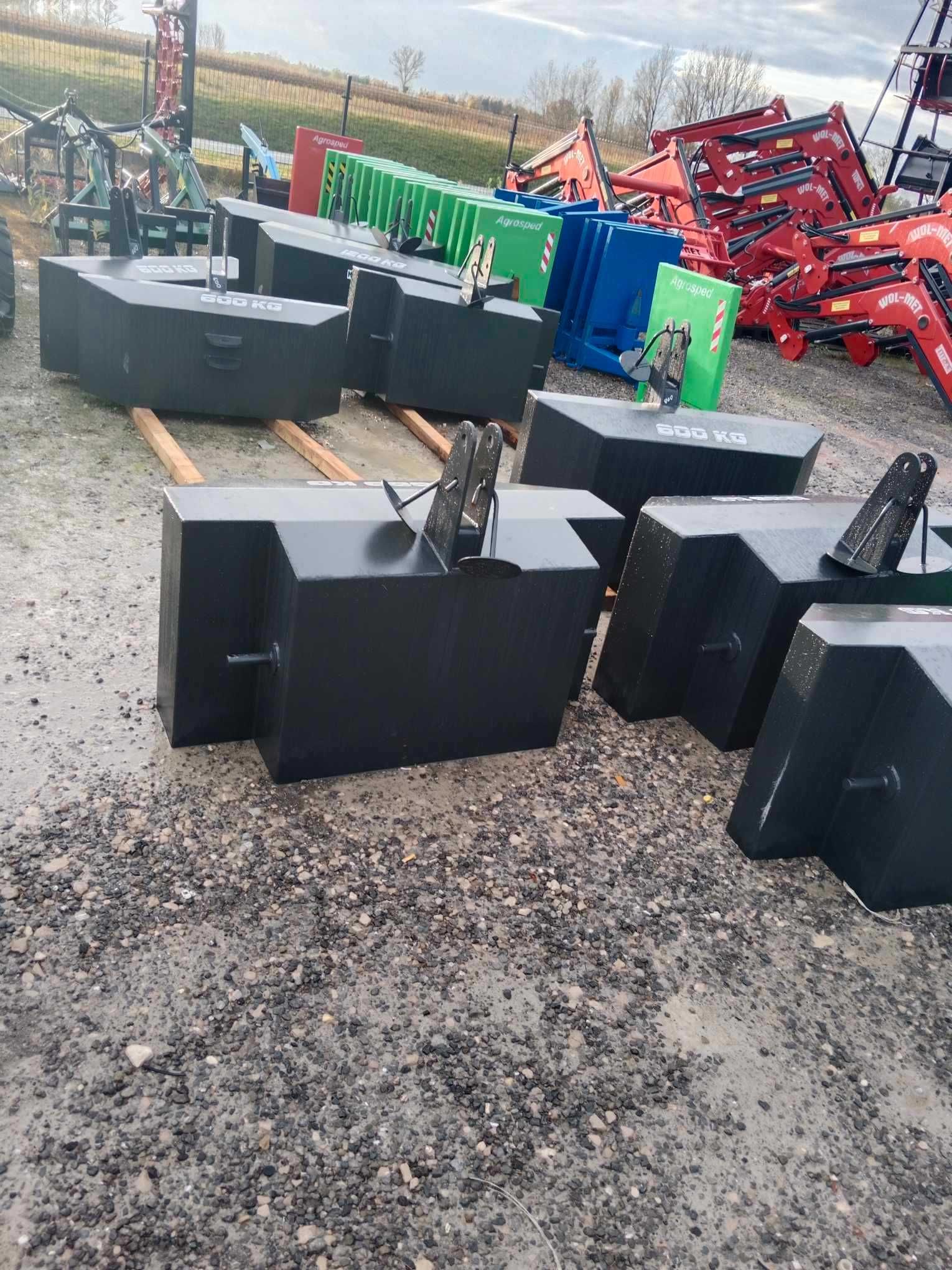 Balast Metal Technik Obciążnik 200 - 1500 kg Dowozimy