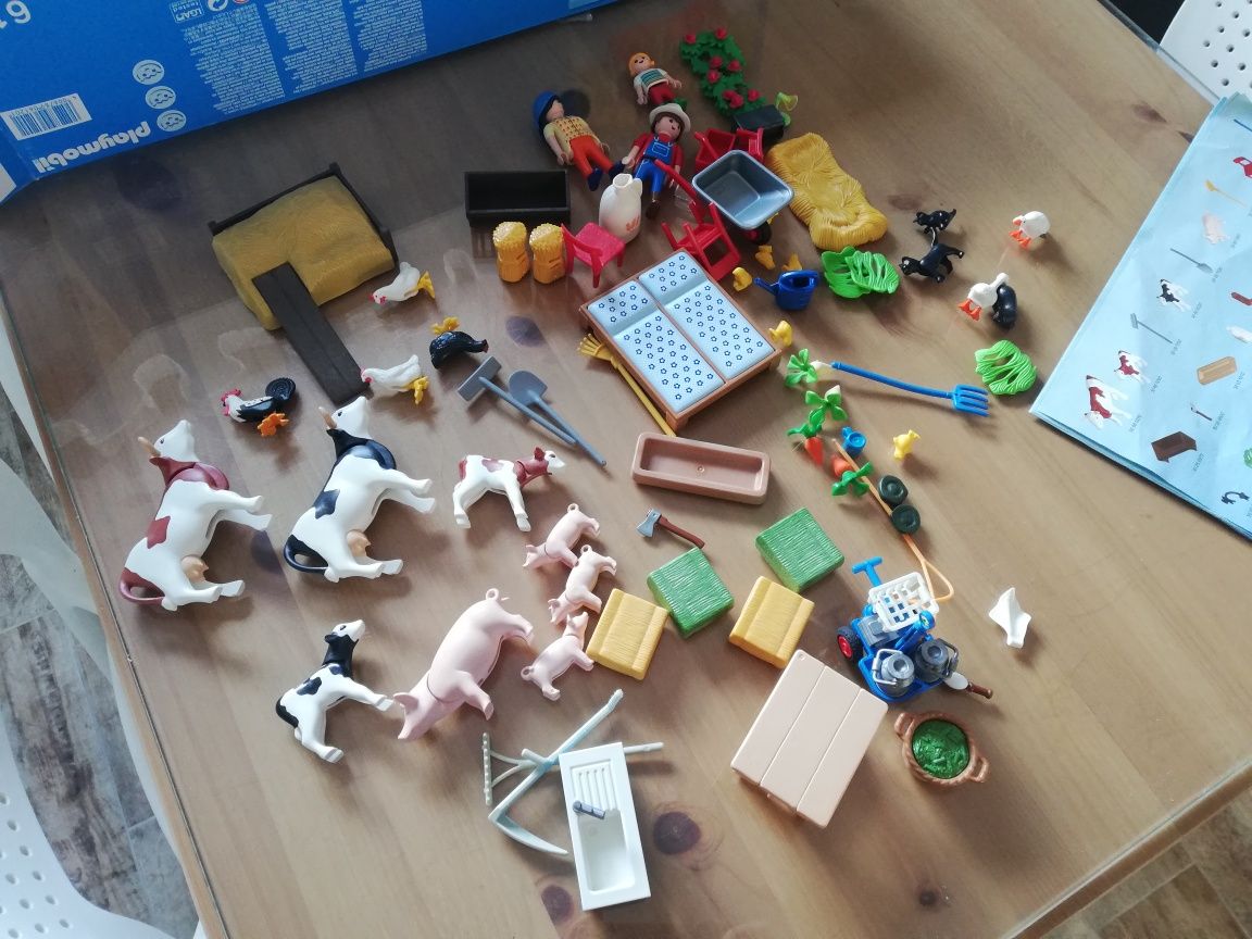 Playmobil 6120 duża farma, gospodarstwo rolne